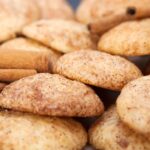 Snickerdoodle cookies stacked with fresh sticks of cinnamon, Gluten Free Christmas Cookie Recipes